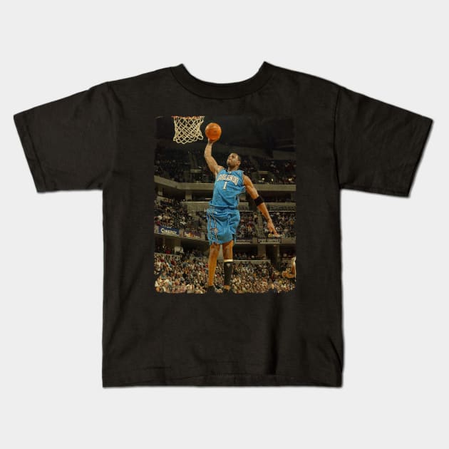 T Mac on Orlando Magic Kids T-Shirt by Wendyshopart